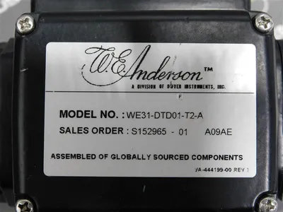 Dwyer Instruments WE31-DTD01-T2-A 3-Way Solenoid Valve 110V Used