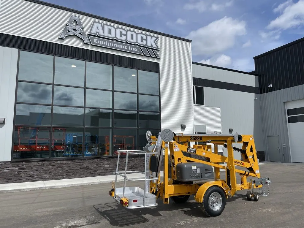 New | in-Stock 2026 HAULOTTE 3522A TOWABLE ARTICULATING BOOM LIFT Towable Boom Lifts Alberta CA | Adcock Equipment #1418071