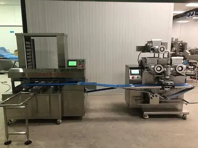 Encruster with Panning Machine