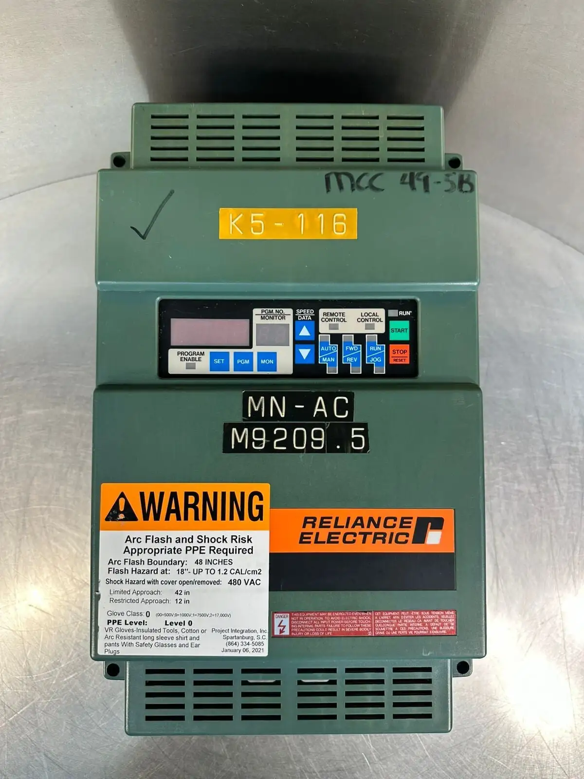 Reliance GP-2000 2GU41001 A-C VS DRIVE (8.5.2)