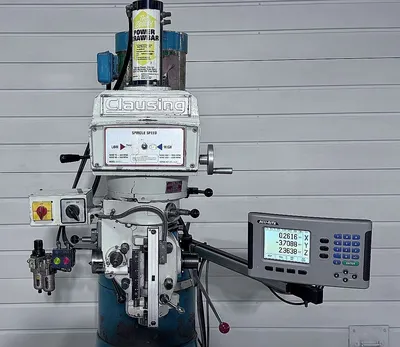 2014 CLAUSING 3VS08 MILLERS, VERTICAL | T.R. Wigglesworth Machinery Co. (3)