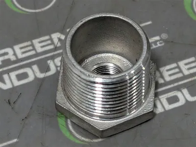 Lot of 10 Unbranded 1x3/8 340 Reducing Hex Bushings Used