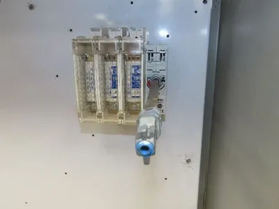 Wiegmann Electrical Enclosure 42x36x12" Control Panel 100A Disconnect