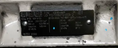 USED SIEMENS 1LG4183-4AA10