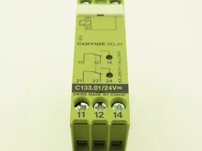 Comat C133.01/24VDC Relay 2NC 2NO