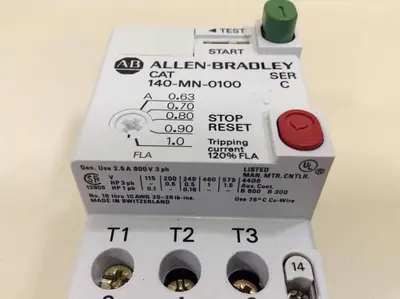 USED ALLEN BRADLEY 140-MN-0100 SER C