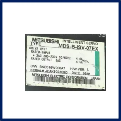 NEW MITSUBISHI MDS-B-ISV-07EX