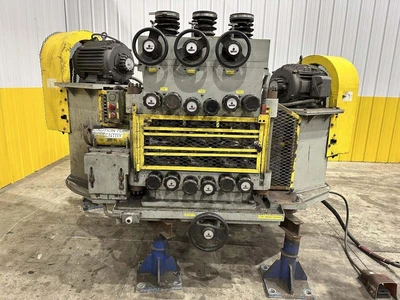 MACKINTOSH-HEMPHILL 922  6 ROLL TUBE & BAR STRAIGHTENER (14658) STRAIGHTENERS, TUBE & BAR | Machinery International LLC (4)