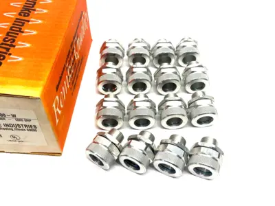New | in-Stock Remke Tuff-Seal Aluminum Cord Grip Bushing 1/2" NPT Electrical Fittings Michigan US | Maverick Industrial Sales #1400853