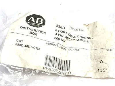 USED ALLEN BRADLEY 898D-48LT-DM4