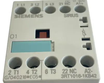 NEW SIEMENS 3RT1016-1KB42 CONTACTOR 3RT10161KB42