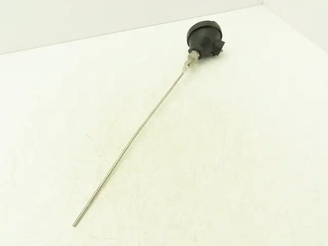 Temperature Transmitter Thermocouple 15" Probe 1/2"npt with Protection Head
