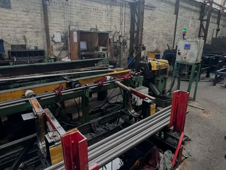 Used SAMUEL PLATT 40 TON DRAW BENCH LINE (14725) Draw Benches Connecticut US | Machinery International LLC #1558093
