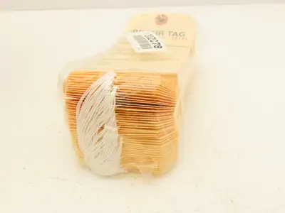 Badger 30ZC78 Repair Order Tag Numbered 2-2/8" Wide x 5-3/4" Long - Lot of 1000