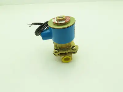 Honeywell Skinner 705X3D2B Brass Solenoid Valve 2-Way NC 24VDC 40 PSI 1/2" NPT