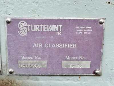 USED STURTEVANT SD-80