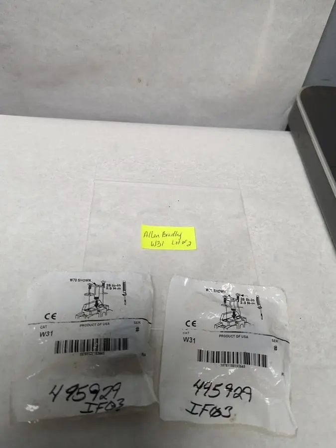 New | in-Stock ALLEN-BRADLEY W31 Miscellaneous Equipment (Electrical & Power) | Surplus Asset Holdings #1200561