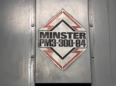 1984 MINSTER PM3-300-84 Straight Side Double Crank Press | Universal Press & Machinery (UPM) (6)