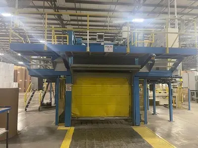 USED 1998 JAGENBERG 86.61” WIDE SYNCHRO SHEETER  400-2200 MODEL WITH DUAL SLITTER SECTION 1998 JAGENBERG 86.61” WIDE SYNCHRO SHEETER  400-2200 MODEL WITH DUAL SLITTER SECTION