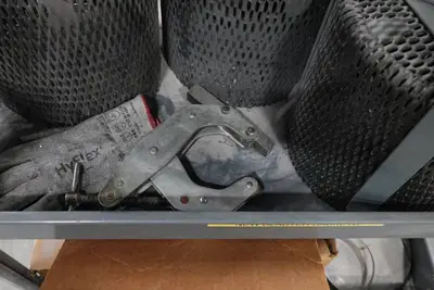 Warehouse Cart with Sandblaster Accessories - Nozzles, Sifters, Buckets