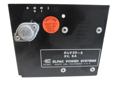 NEW ELPAC POWER SYSTEMS OLV 30-5 POWER SUPPLY OLV305