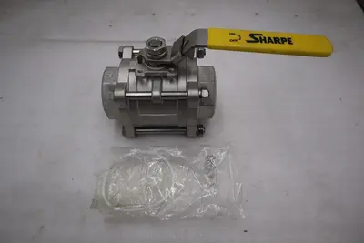 Sharpe 53036 Series 208 Ball Valve CF8M 1000 C.W.P - STOCK GF537