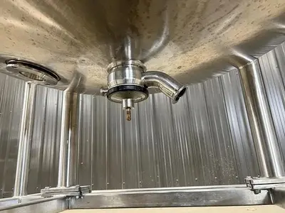 Used 158 Gallon Tank (Vessel), 316L Stainless Steel