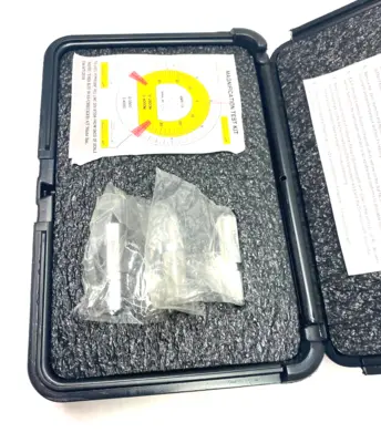 USED MAHR MAGNIFICATION KIT FOR CALIBRATIONG 2500:1, 4000:1