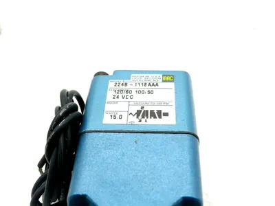NEW MAC VALVES 224B-111BA SOLENOID VALVE 224B-111BAAA 224B111BA