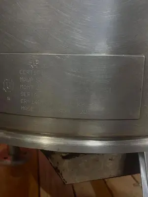 Cleveland KGL25 25 gal Steam Kettle - Stationary, 2/3 Jacket, Natural Gas