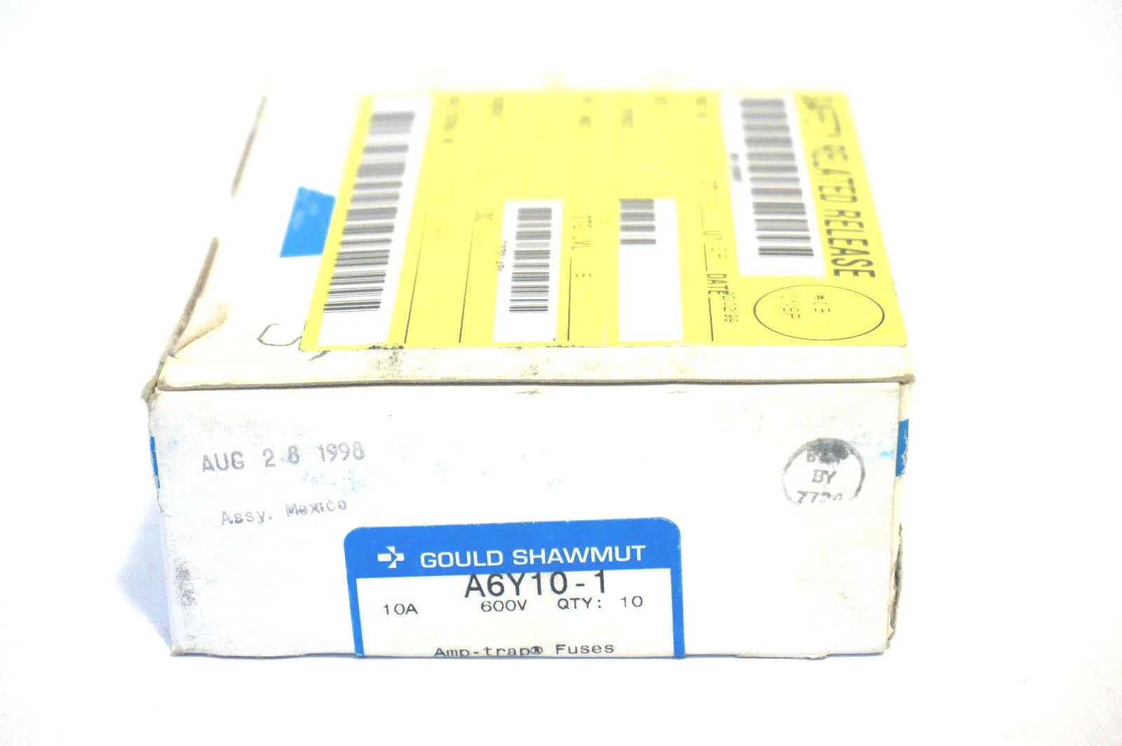 10 NEW GOULD SHAWMUT A6Y10-1 FUSES A6Y101