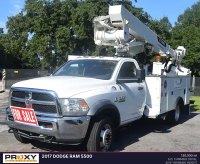 Used 2017 DODGE RAM 5500 Bucket (boom) trucks Florida US | Proxy Equipment #1377918