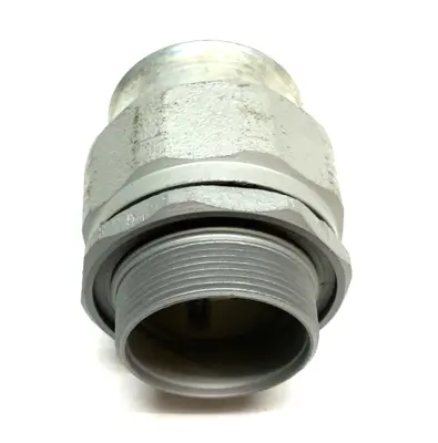 USED APPLETON ELECTRIC STRAIGHT LIQUIDTIGHT CONNECTOR 2" INSULATED THROAT NM LT STR