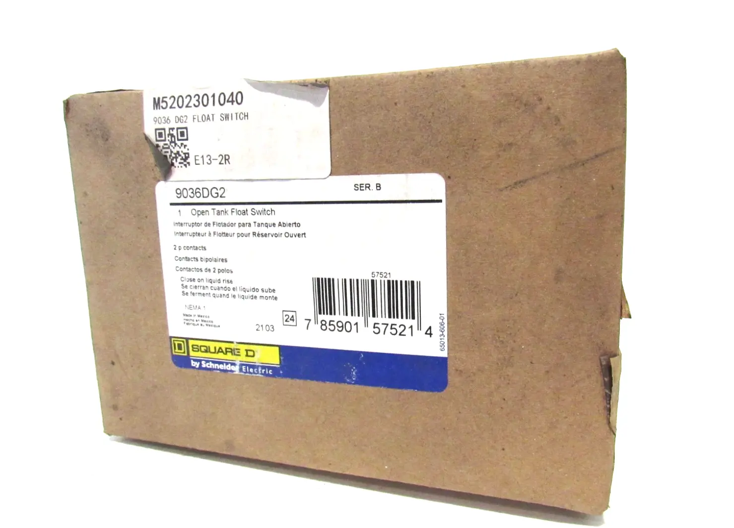 NEW SQUARE D 9036DG2 OPEN TANK FLOAT SWITCH