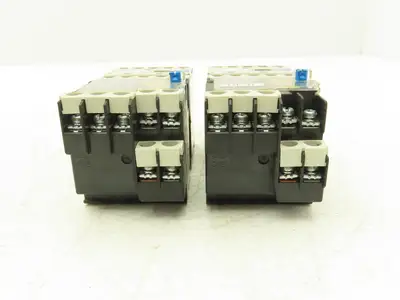 Fuji SK12L Motor Starter Contactor 5.5kW 600V & Overload 1.7-2.6A Lot of 2