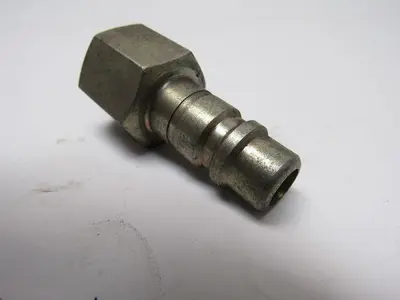 Hanson #55 Steel Male Ball Lock Pneumatic Quick Connect Fitting 1/2 NPT Female