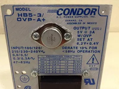 USED POWER ONE HB5-3/OVP-A+