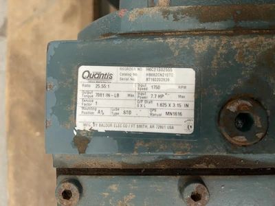 Dodge Quantis HB682CN210TC 7.7HP, 1750RPM Gear Box
