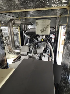 New Surplus 150KW Kohler KG150 Natural Gas Generator 600V INSTOCK 2024 Enclosed