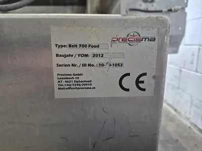 USED PRECISMA BELT 700 FOOD