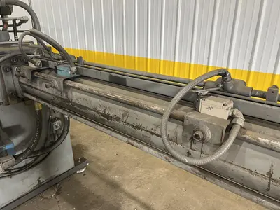 12" X 12" LOGEMAN MODEL 1212 HYDRAULIC SCRAP BALER COMPRESSOR