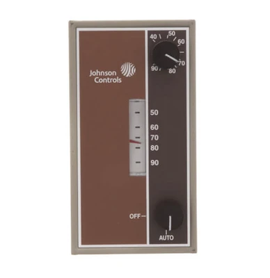 Johnson Controls T22AAA-1C Heating Line Voltage Thermostat, OFF-AUTO (40 to 90F) [New]