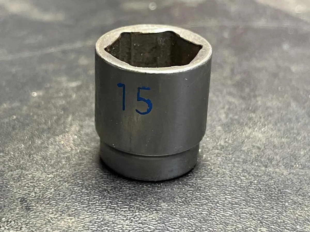 MATCO Tools USA A15MS8 15MM Metric 3/8" Dr.  Socket