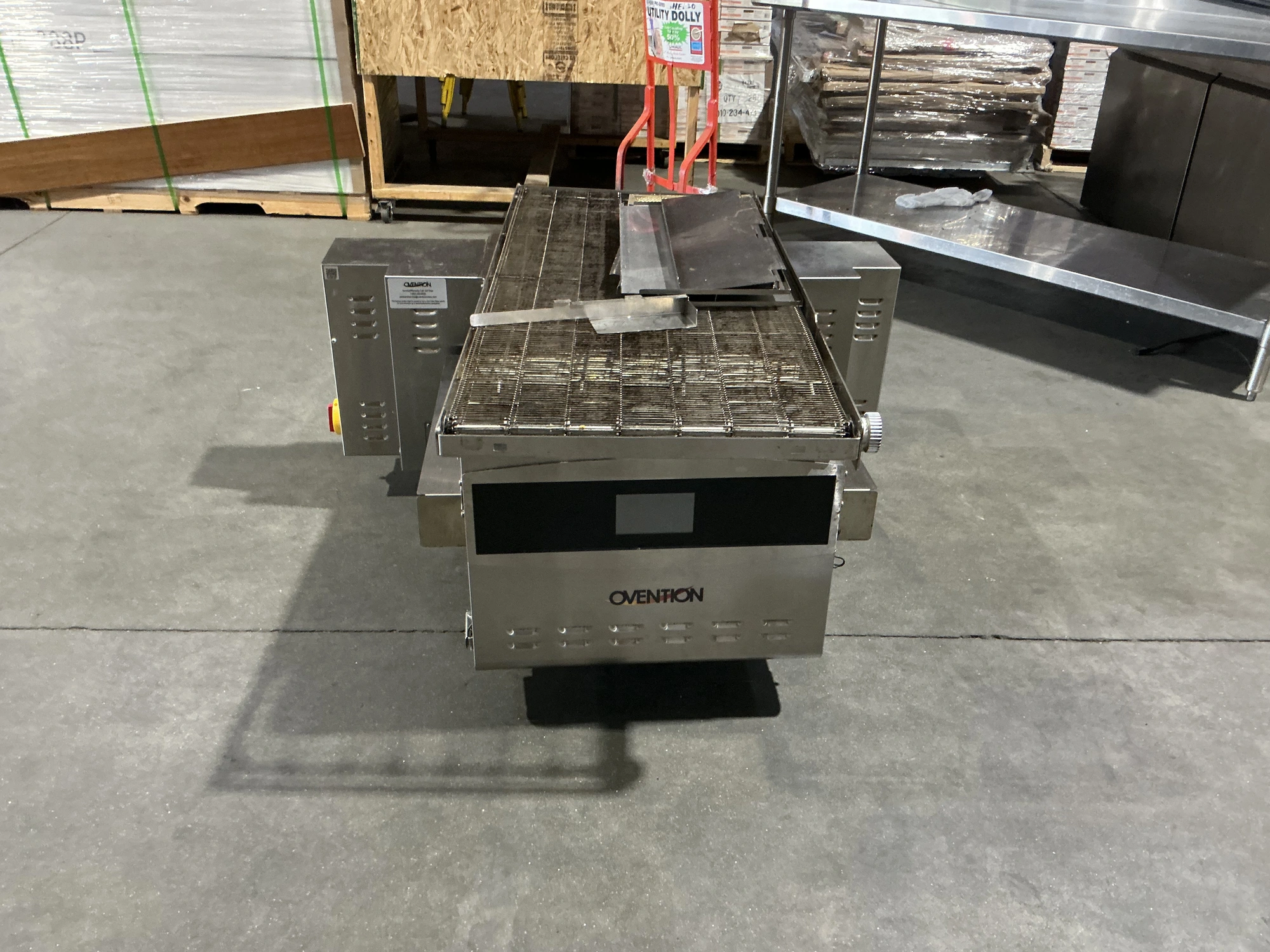 Used OVENTION CONVEYOR C2000-3, 48" ELECTRIC COUNTERTOP CONVEYOR OVEN, 22" WIDE BELT Conveyor Ovens Michigan US | Miedema Asset Management Group #1370163
