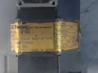 Used 1990 FANUC A06B0310B001 Servo Motors Ohio US | HGR 24 #792160