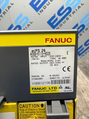 Used FANUC A06B-6110-H026 Misc Electrical & Power Parts South Carolina US | ESS Industrial Equipment Sales #1388423