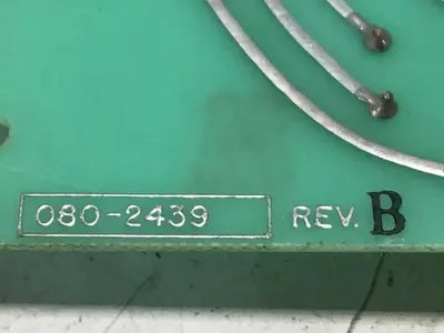 USED SCI 080-2439 REV B