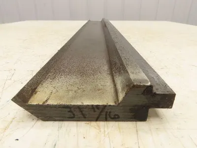 Press Brake Gooseneck Punch Die 31-3/4" Long 90° V 3/16" Finger 3-3/4" H