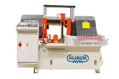 New | in-Stock CLAUSING H1616NC Horizontal Band Saws Michigan US | Vander Ziel Machinery Sales #482399