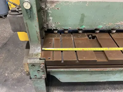 Used WYSONG AND MILES CO. 1610 Power Squaring Shears (Gauge) Ohio US | HGR 24 #1520787